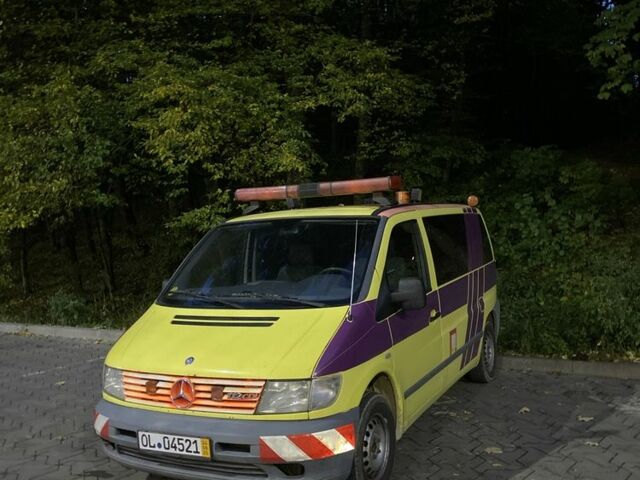 Жовтий Мерседес Віто, об'ємом двигуна 2.2 л та пробігом 425 тис. км за 2500 $, фото 3 на Automoto.ua