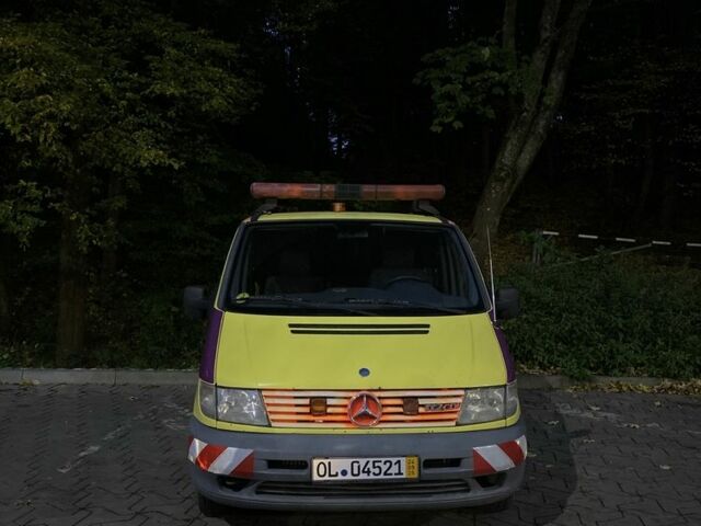Жовтий Мерседес Віто, об'ємом двигуна 2.2 л та пробігом 425 тис. км за 2800 $, фото 2 на Automoto.ua