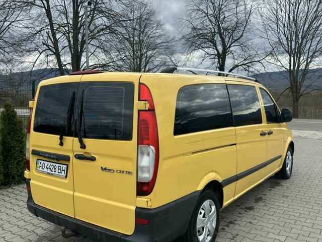 Жовтий Мерседес Віто, об'ємом двигуна 2.1 л та пробігом 402 тис. км за 8800 $, фото 23 на Automoto.ua