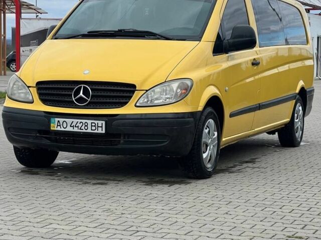 Жовтий Мерседес Віто, об'ємом двигуна 2.1 л та пробігом 402 тис. км за 8800 $, фото 8 на Automoto.ua