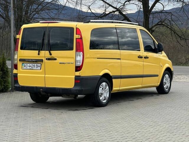 Жовтий Мерседес Віто, об'ємом двигуна 2.1 л та пробігом 402 тис. км за 8800 $, фото 12 на Automoto.ua