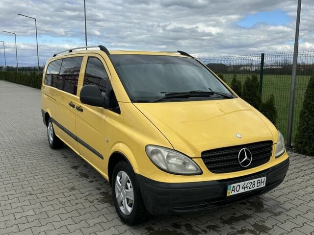 Жовтий Мерседес Віто, об'ємом двигуна 2.1 л та пробігом 402 тис. км за 8800 $, фото 22 на Automoto.ua