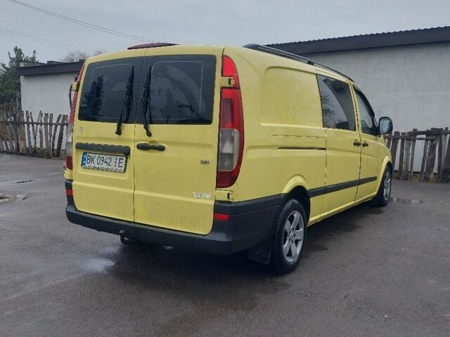 Желтый Мерседес Вито, объемом двигателя 2.1 л и пробегом 545 тыс. км за 8700 $, фото 4 на Automoto.ua