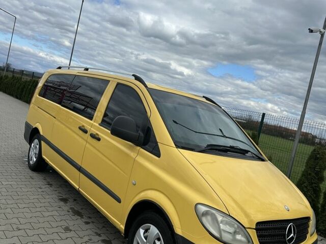 Жовтий Мерседес Віто, об'ємом двигуна 2.1 л та пробігом 402 тис. км за 8800 $, фото 18 на Automoto.ua