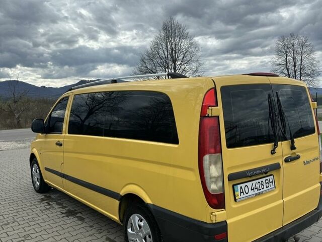 Жовтий Мерседес Віто, об'ємом двигуна 2.1 л та пробігом 402 тис. км за 8800 $, фото 21 на Automoto.ua