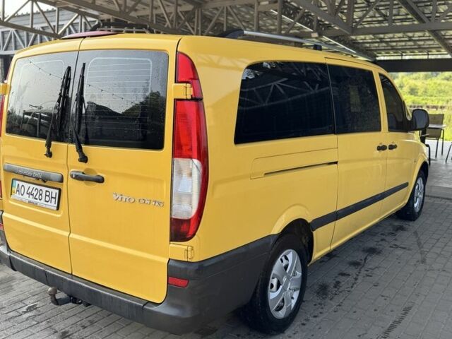 Жовтий Мерседес Віто, об'ємом двигуна 2.1 л та пробігом 402 тис. км за 8800 $, фото 2 на Automoto.ua