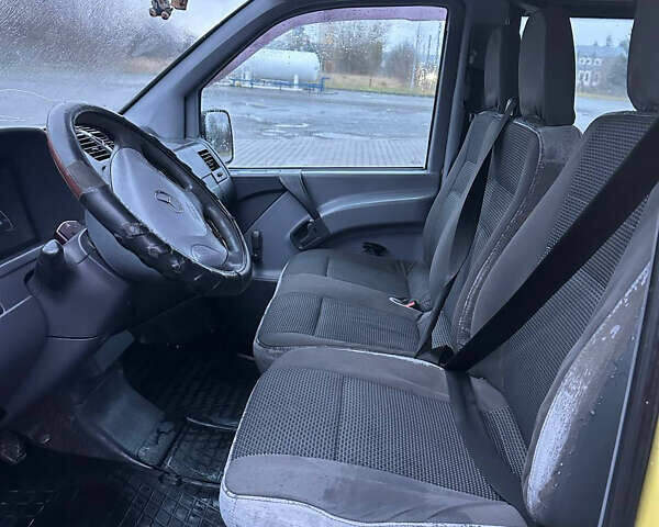 Желтый Мерседес Вито, объемом двигателя 2.15 л и пробегом 586 тыс. км за 3100 $, фото 11 на Automoto.ua