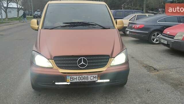 Жовтий Мерседес Віто, об'ємом двигуна 2.1 л та пробігом 499 тис. км за 8100 $, фото 2 на Automoto.ua