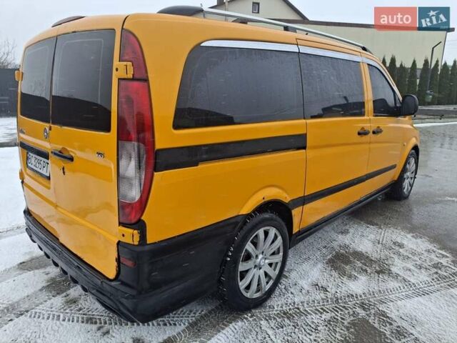 Жовтий Мерседес Віто, об'ємом двигуна 2.15 л та пробігом 512 тис. км за 5300 $, фото 9 на Automoto.ua