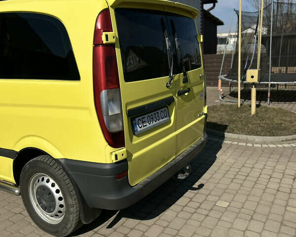 Жовтий Мерседес Віто, об'ємом двигуна 2.2 л та пробігом 510 тис. км за 6600 $, фото 7 на Automoto.ua