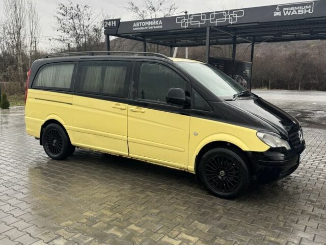Желтый Мерседес Вито, объемом двигателя 2.2 л и пробегом 360 тыс. км за 4600 $, фото 2 на Automoto.ua