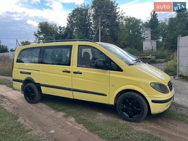 Жовтий Мерседес Віто, об'ємом двигуна 2.15 л та пробігом 500 тис. км за 3950 $, фото 9 на Automoto.ua