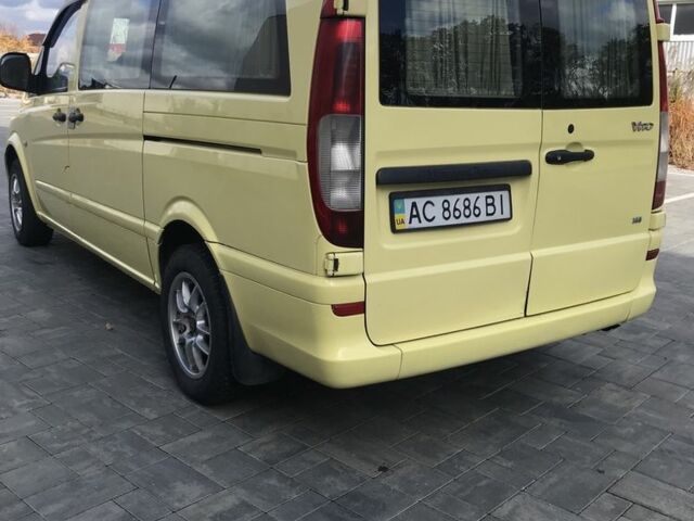 Мерседес Вито 2006 в Луцке на Automoto.ua Желтый Мерседес Вито, объемом двигателя 2.1 л и пробегом 2 тыс. км за 8900 $, фото 18 на Automoto.ua