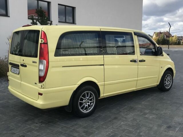 Мерседес Вито 2006 в Луцке на Automoto.ua Желтый Мерседес Вито, объемом двигателя 2.1 л и пробегом 2 тыс. км за 8900 $, фото 23 на Automoto.ua