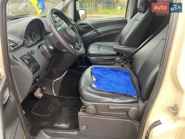 Жовтий Мерседес Віто, об'ємом двигуна 2.14 л та пробігом 398 тис. км за 12800 $, фото 12 на Automoto.ua