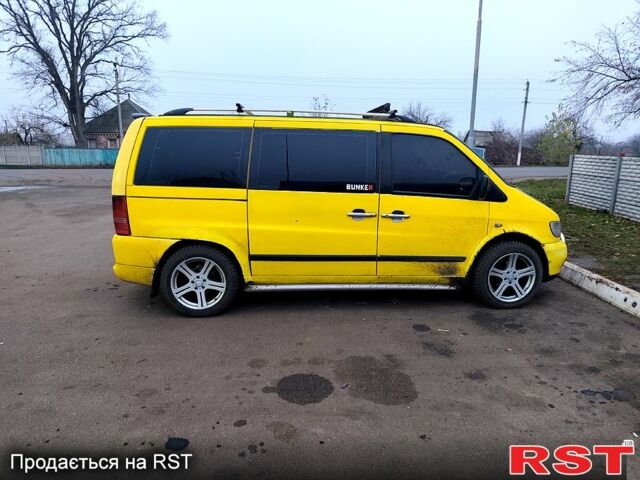 Жовтий Мерседес Віто, об'ємом двигуна 2.2 л та пробігом 180 тис. км за 6000 $, фото 4 на Automoto.ua