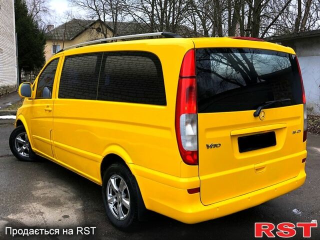 Жовтий Мерседес Віто, об'ємом двигуна 22 л та пробігом 275 тис. км за 7400 $, фото 7 на Automoto.ua