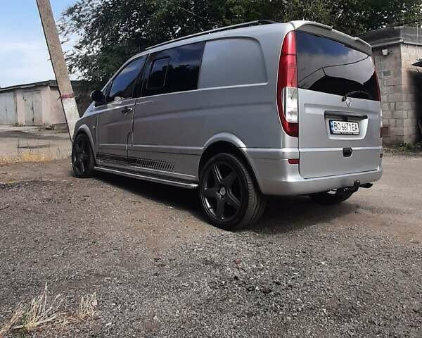 Серый Мерседес Вито, объемом двигателя 2.15 л и пробегом 370 тыс. км за 8500 $, фото 5 на Automoto.ua