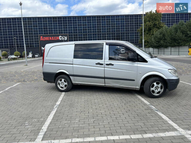 Серый Мерседес Вито, объемом двигателя 2.15 л и пробегом 337 тыс. км за 6000 $, фото 4 на Automoto.ua