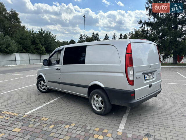 Серый Мерседес Вито, объемом двигателя 2.15 л и пробегом 337 тыс. км за 6000 $, фото 1 на Automoto.ua