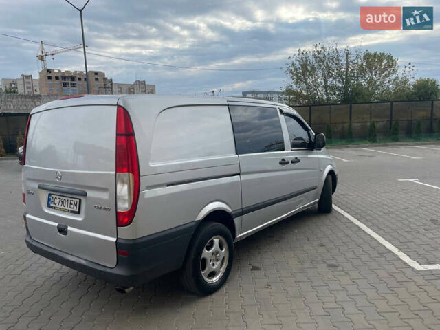 Серый Мерседес Вито, объемом двигателя 2.15 л и пробегом 337 тыс. км за 6000 $, фото 10 на Automoto.ua