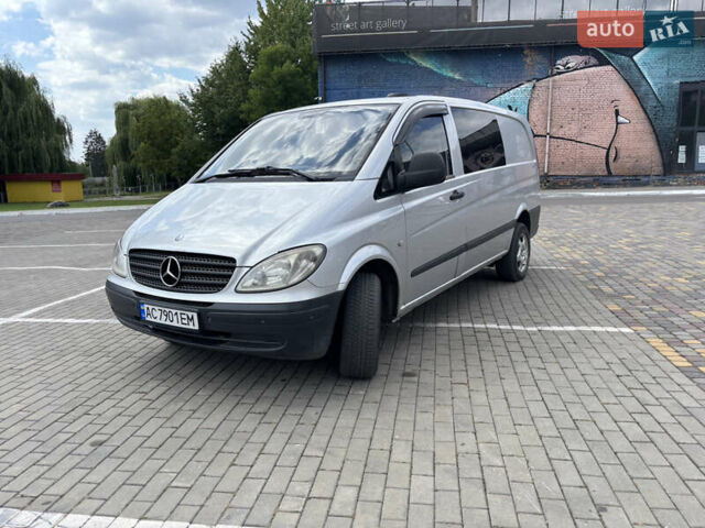 Серый Мерседес Вито, объемом двигателя 2.15 л и пробегом 337 тыс. км за 6000 $, фото 8 на Automoto.ua