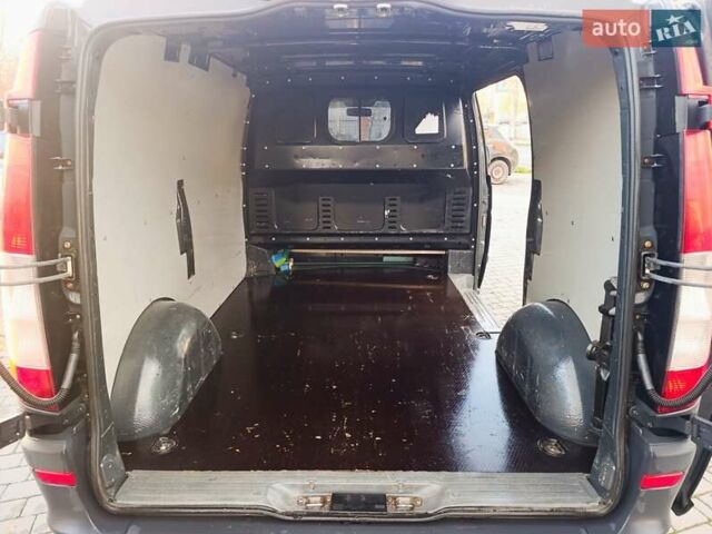 Серый Мерседес Вито, объемом двигателя 2.2 л и пробегом 306 тыс. км за 7999 $, фото 9 на Automoto.ua