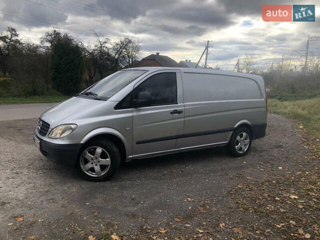 Серый Мерседес Вито, объемом двигателя 2.15 л и пробегом 413 тыс. км за 6500 $, фото 4 на Automoto.ua