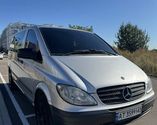 Серый Мерседес Вито, объемом двигателя 2.15 л и пробегом 344 тыс. км за 9400 $, фото 13 на Automoto.ua