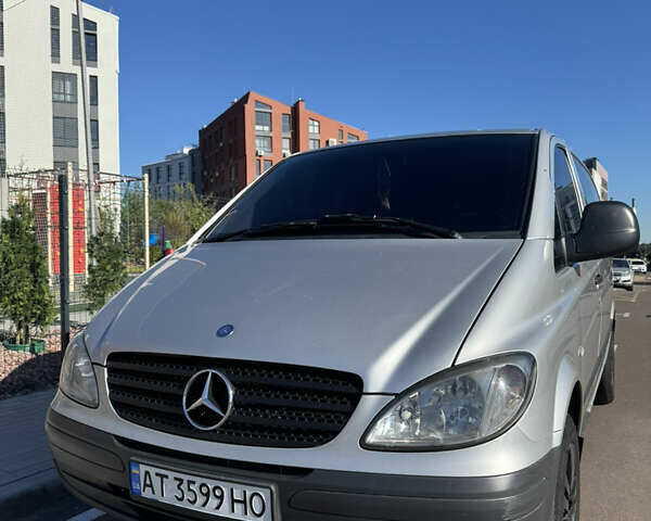 Серый Мерседес Вито, объемом двигателя 2.15 л и пробегом 344 тыс. км за 9400 $, фото 14 на Automoto.ua
