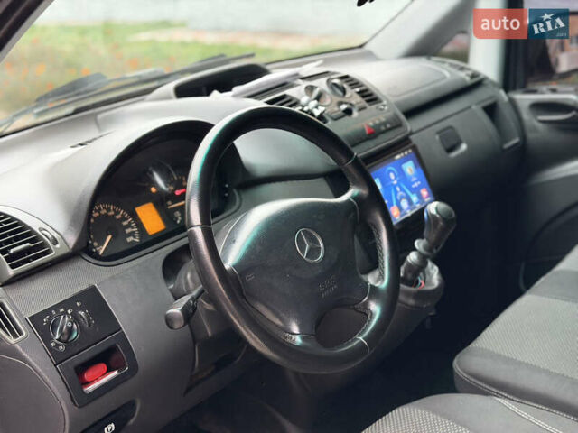 Серый Мерседес Вито, объемом двигателя 2.14 л и пробегом 389 тыс. км за 11499 $, фото 10 на Automoto.ua