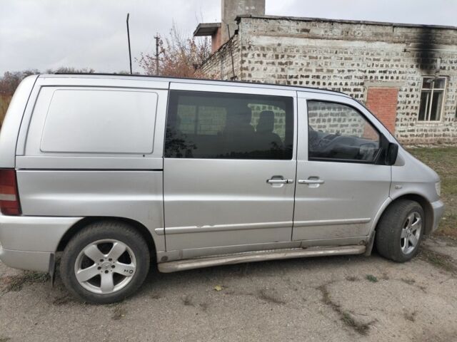 Мерседес Віто 1998 у Пятихатках на Automoto.ua Сірий Мерседес Віто, об'ємом двигуна 2.3 л та пробігом 438 тис. км за 4000 $, фото 3 на Automoto.ua
