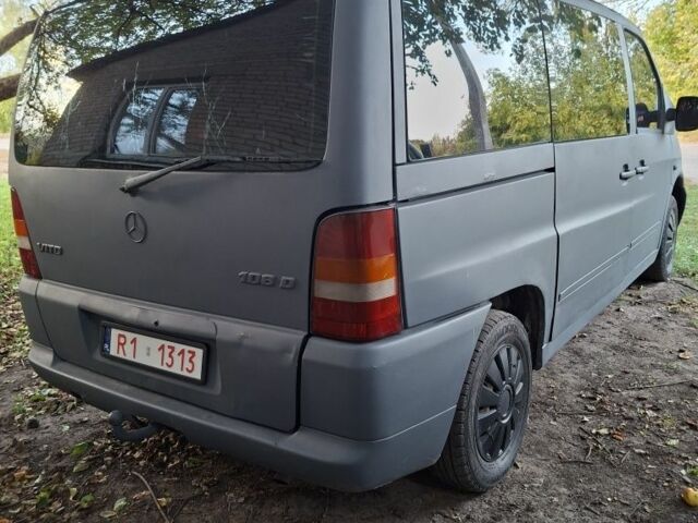 Сірий Мерседес Віто, об'ємом двигуна 2 л та пробігом 450 тис. км за 3200 $, фото 12 на Automoto.ua