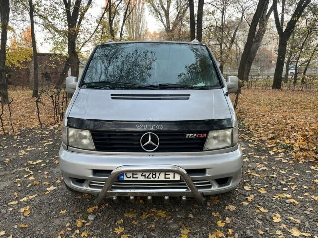 Сірий Мерседес Віто, об'ємом двигуна 2.2 л та пробігом 400 тис. км за 5000 $, фото 2 на Automoto.ua
