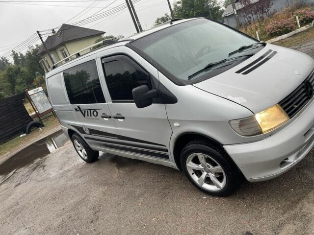 Сірий Мерседес Віто, об'ємом двигуна 2.2 л та пробігом 441 тис. км за 3000 $, фото 14 на Automoto.ua