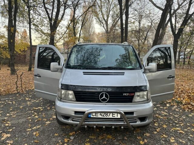 Сірий Мерседес Віто, об'ємом двигуна 2.2 л та пробігом 400 тис. км за 5000 $, фото 14 на Automoto.ua