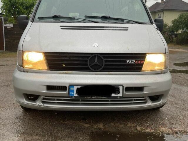 Сірий Мерседес Віто, об'ємом двигуна 2.2 л та пробігом 441 тис. км за 3000 $, фото 1 на Automoto.ua