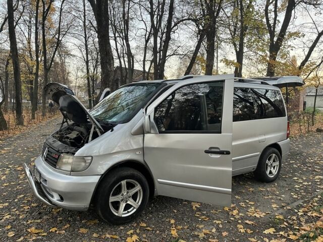 Сірий Мерседес Віто, об'ємом двигуна 2.2 л та пробігом 400 тис. км за 5000 $, фото 18 на Automoto.ua