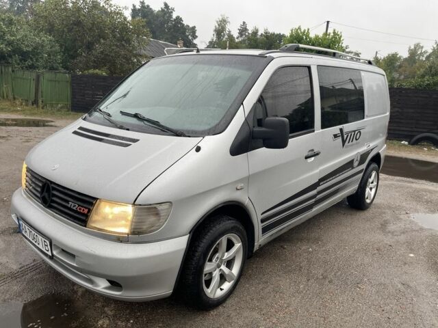 Сірий Мерседес Віто, об'ємом двигуна 2.2 л та пробігом 444 тис. км за 3000 $, фото 10 на Automoto.ua