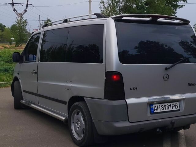 Серый Мерседес Вито, объемом двигателя 2.1 л и пробегом 505 тыс. км за 6500 $, фото 3 на Automoto.ua