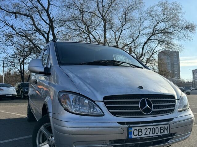 Серый Мерседес Вито, объемом двигателя 2.1 л и пробегом 316 тыс. км за 5700 $, фото 1 на Automoto.ua