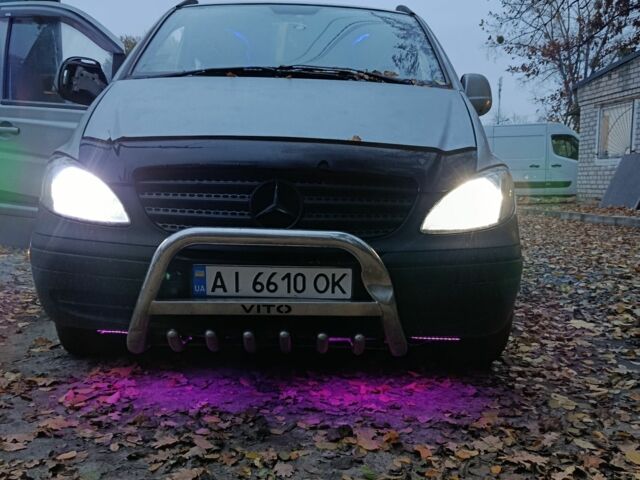 Мерседес Віто 2005 у Києві на Automoto.ua Сірий Мерседес Віто, об'ємом двигуна 2.1 л та пробігом 348 тис. км за 6000 $, фото 7 на Automoto.ua