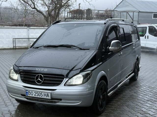 Серый Мерседес Вито, объемом двигателя 2.1 л и пробегом 330 тыс. км за 10500 $, фото 1 на Automoto.ua