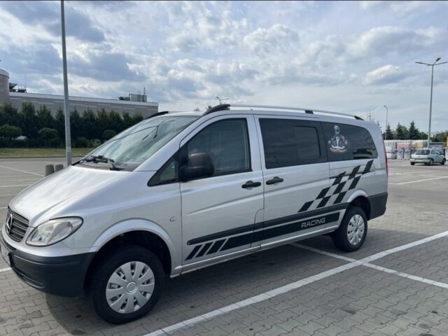 Серый Мерседес Вито, объемом двигателя 2.2 л и пробегом 255 тыс. км за 4142 $, фото 4 на Automoto.ua