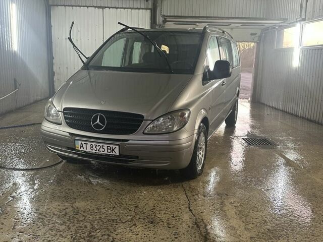 Сірий Мерседес Віто, об'ємом двигуна 2.1 л та пробігом 450 тис. км за 5300 $, фото 23 на Automoto.ua