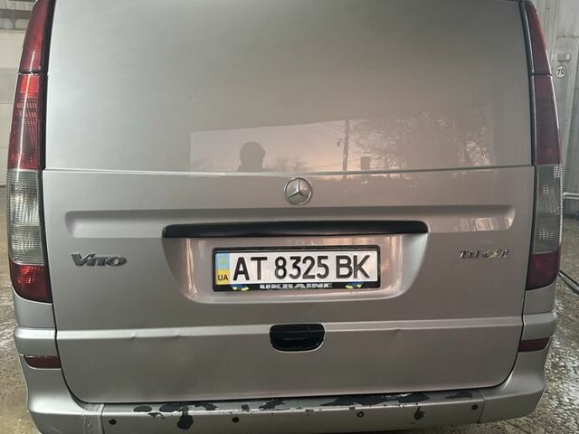Сірий Мерседес Віто, об'ємом двигуна 2.1 л та пробігом 450 тис. км за 5300 $, фото 22 на Automoto.ua