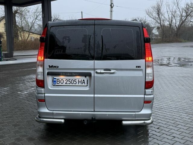 Серый Мерседес Вито, объемом двигателя 2.1 л и пробегом 330 тыс. км за 10500 $, фото 5 на Automoto.ua