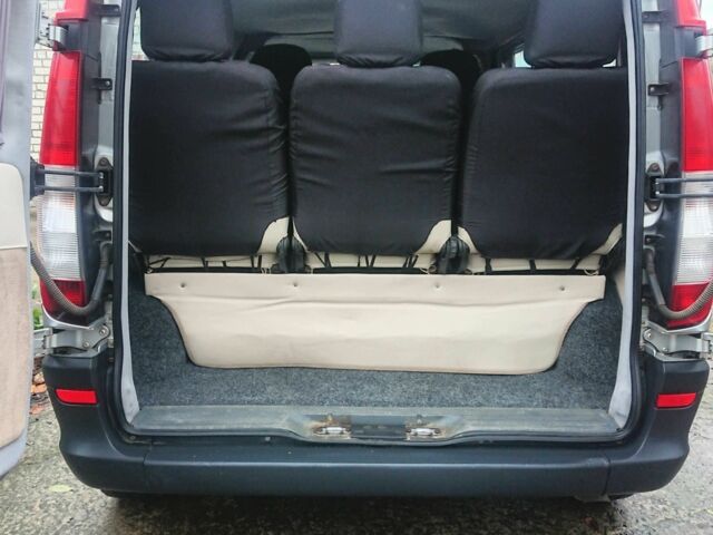 Сірий Мерседес Віто, об'ємом двигуна 2.1 л та пробігом 214 тис. км за 8500 $, фото 17 на Automoto.ua