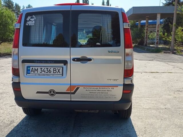 Сірий Мерседес Віто, об'ємом двигуна 2.1 л та пробігом 214 тис. км за 8500 $, фото 5 на Automoto.ua