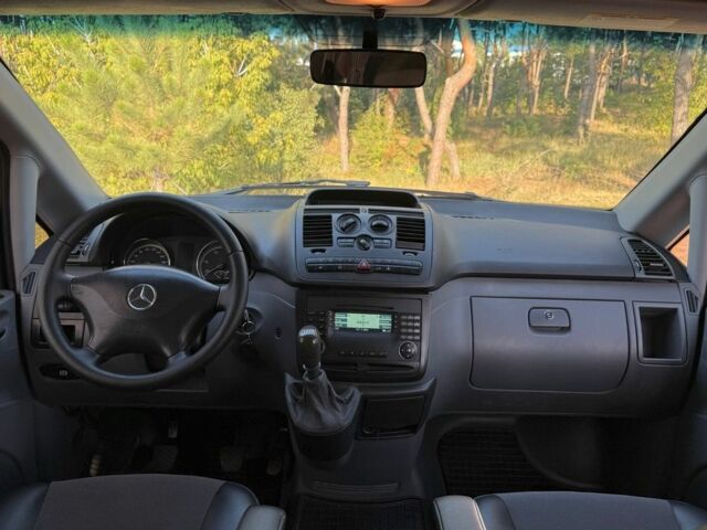 Серый Мерседес Вито, объемом двигателя 2.2 л и пробегом 285 тыс. км за 10900 $, фото 4 на Automoto.ua